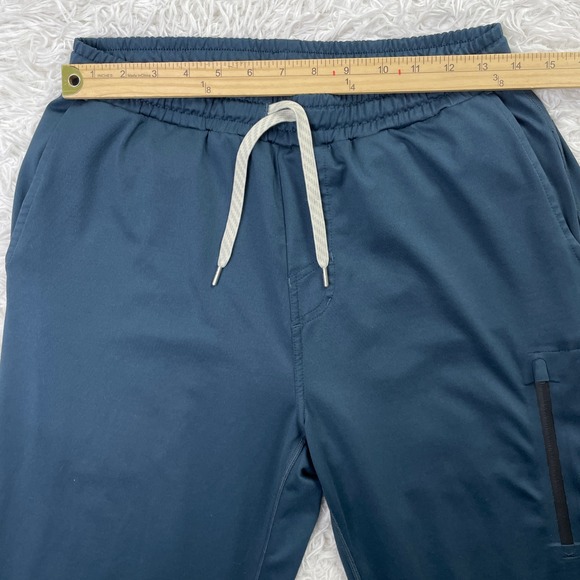 Vuori Pants Mens Small Teal Sunday Performance Jogger Stretch Moisture Wicking S - Picture 8 of 12